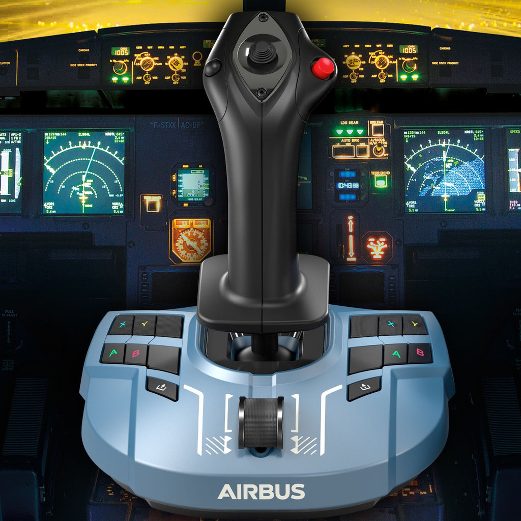 Thrustmaster tca sidestick x airbus edition joystick (zwart, pc, xbox series x|s)