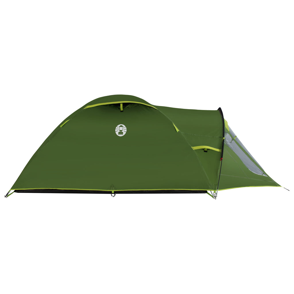 Coleman darwin 2 plus blackout tent – 2 persoons koepeltent - blackout bedroom technology – met luifel - groen