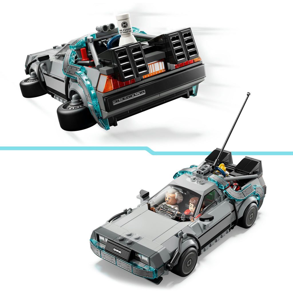 LEGO Speed ​​Champions 77256 Zeitmaschine aus Zurück in die Zukunft