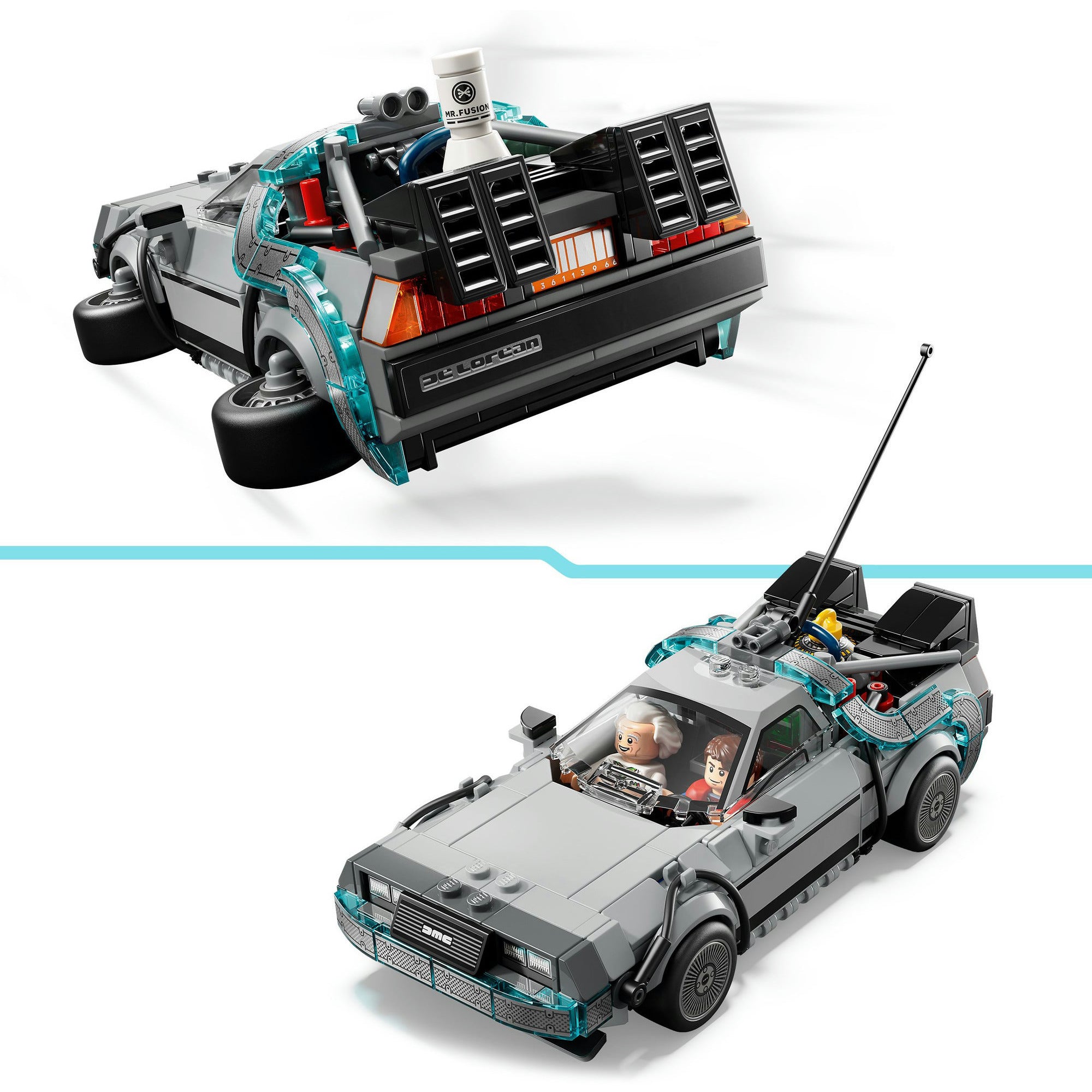 LEGO Speed ​​Champions 77256 Zeitmaschine aus Zurück in die Zukunft