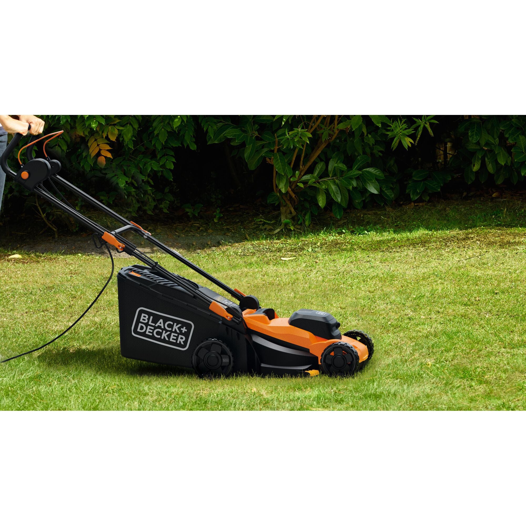 Black+decker bemwp340 grasmaaier (oranje zwart, 34 cm, 1400w)