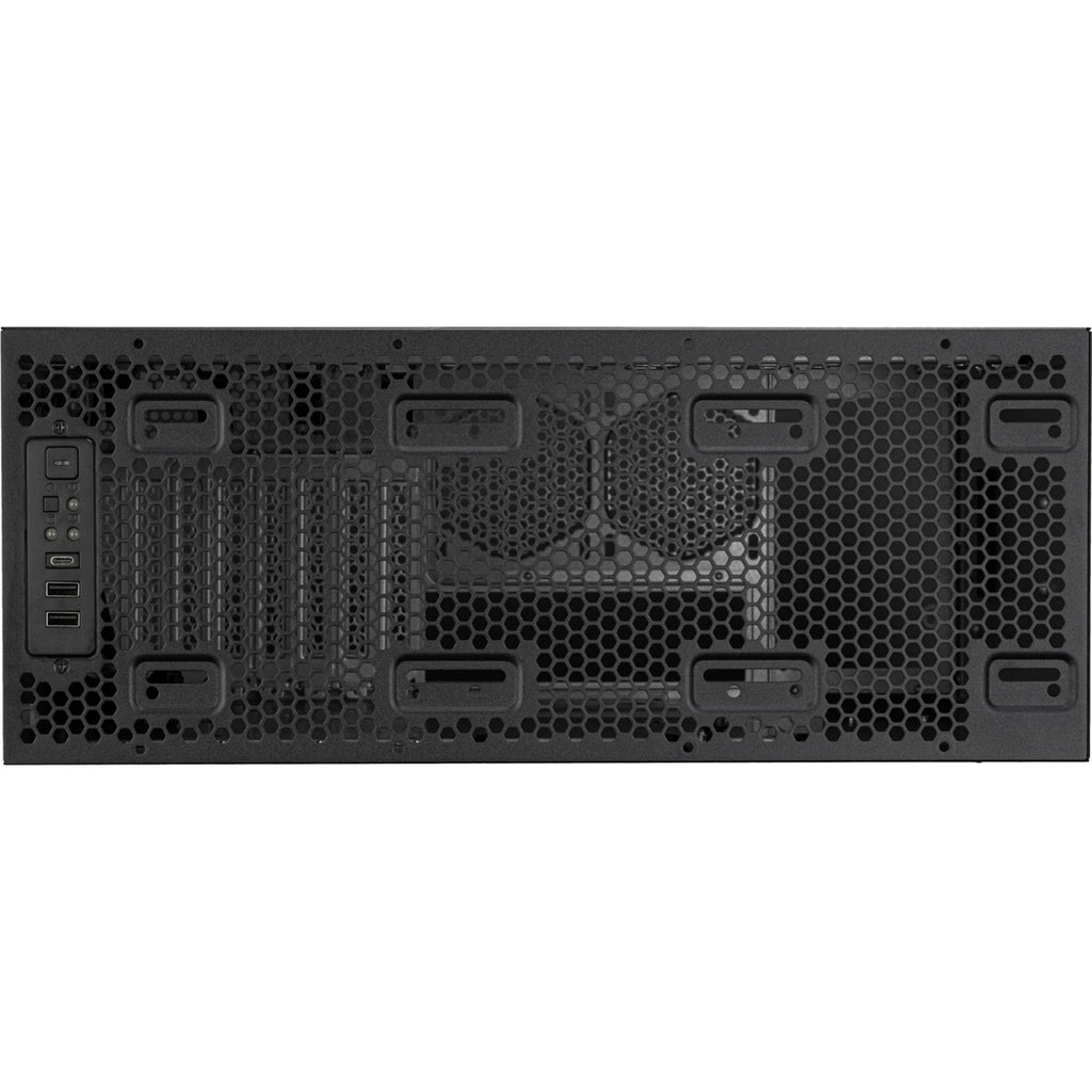 Silverstone rm4a rack behuizing (zwart | 4u | usb-c)