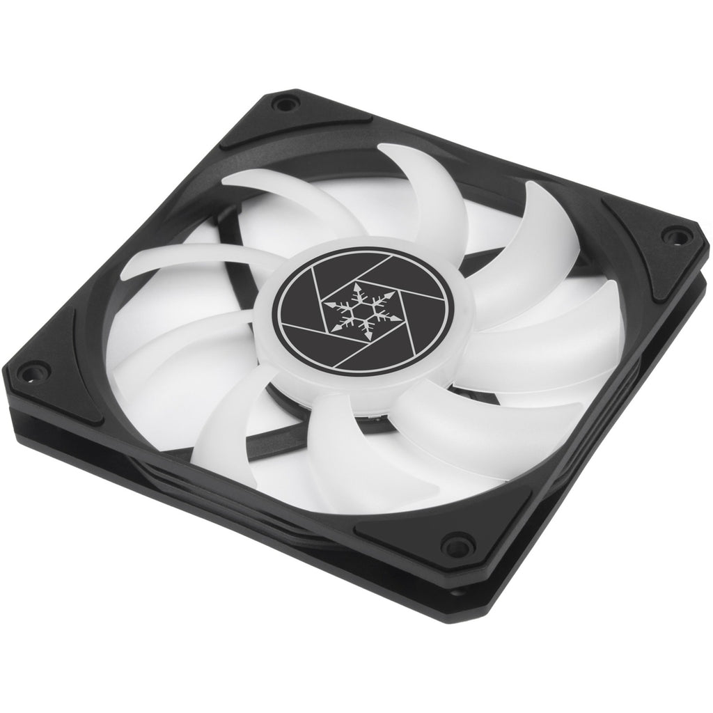 Silverstone vida 120 slim waterkoeling (zwart)