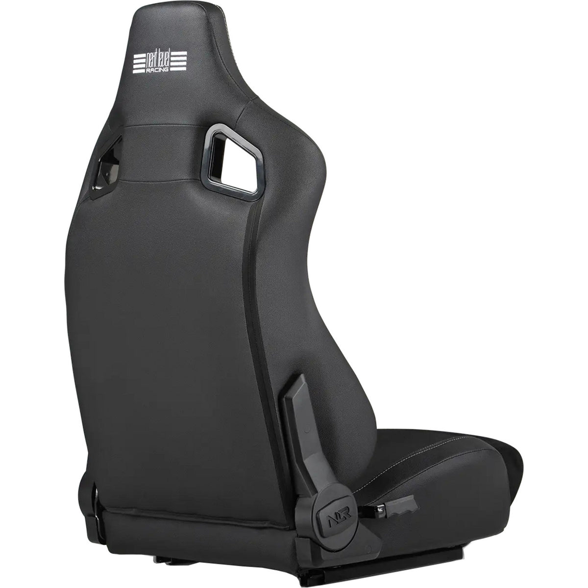 Next level racing ers4 elite reclining seat - pu leder suède edition gamestoel (zwart)