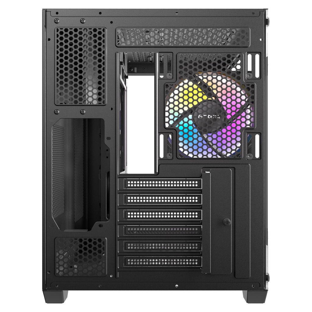 Antec cx800 argb midi tower behuizing (zwart | 2x usb-a | tempered glass)