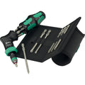 Wera kraftform kompakt pistol ra -r 2, 13‑delig bitset (zwart groen)