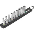 Wera belt a deep 1 doppenset, 1 4 dopsleutel (zwart, 9-delig)