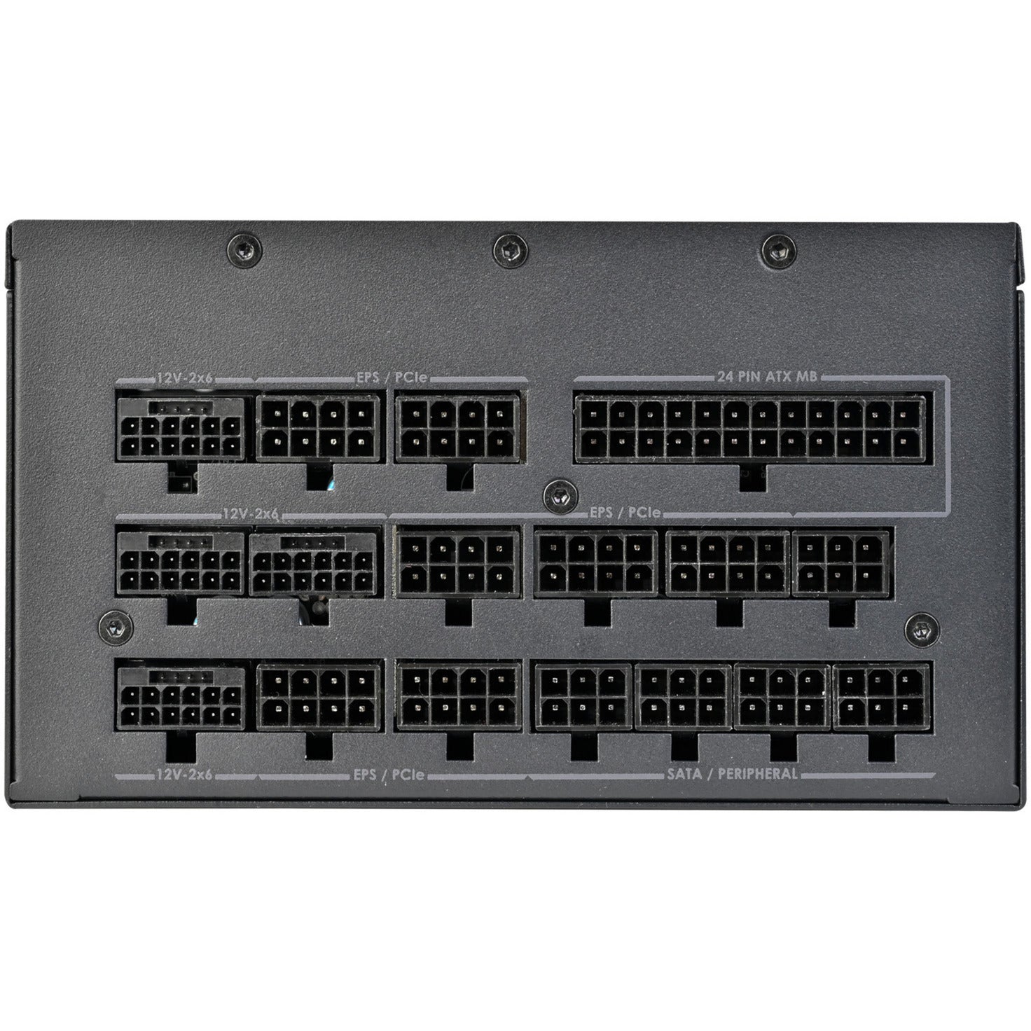 Silverstone hela 2500r 2500 watt voeding (zwart, 4x 12v-2x6, 7x pcie)