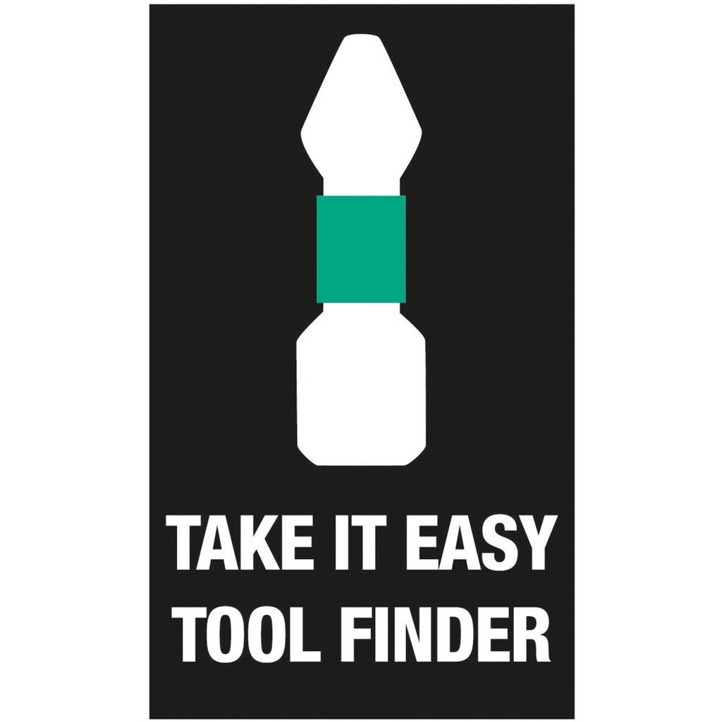 Wera kraftform kompakt pistol ra -r 2, 13‑delig bitset (zwart groen)