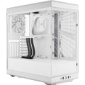 Hyte y40 midi tower behuizing (wit | 2x usb-a | 1x usb-c | tempered glass)