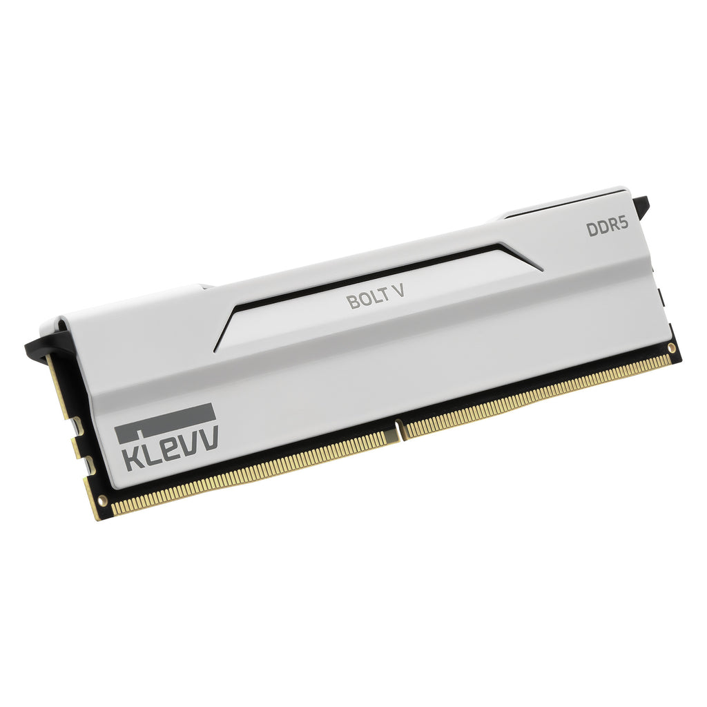 Klevv bolt v 32 gb ddr5-6000 (2x 16 gb) werkgeheugen (wit, kd5agua80-60a300i, xmp 3.0, expo)
