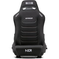 Next level racing ers3 elite reclining seat - fabric simaero mesh edition racestoel (zwart)