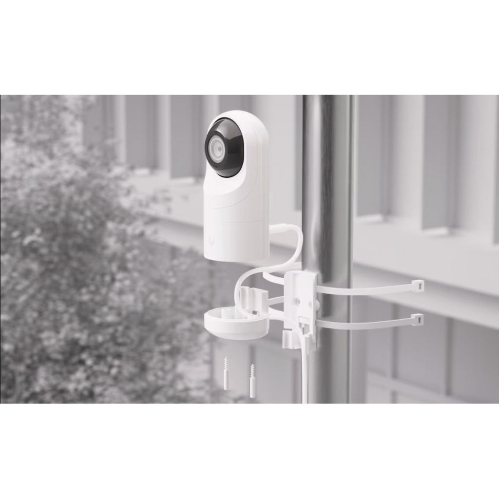 Ubiquiti unifi g5 flex beveiligingscamera (wit zwart, 4 mp, poe)