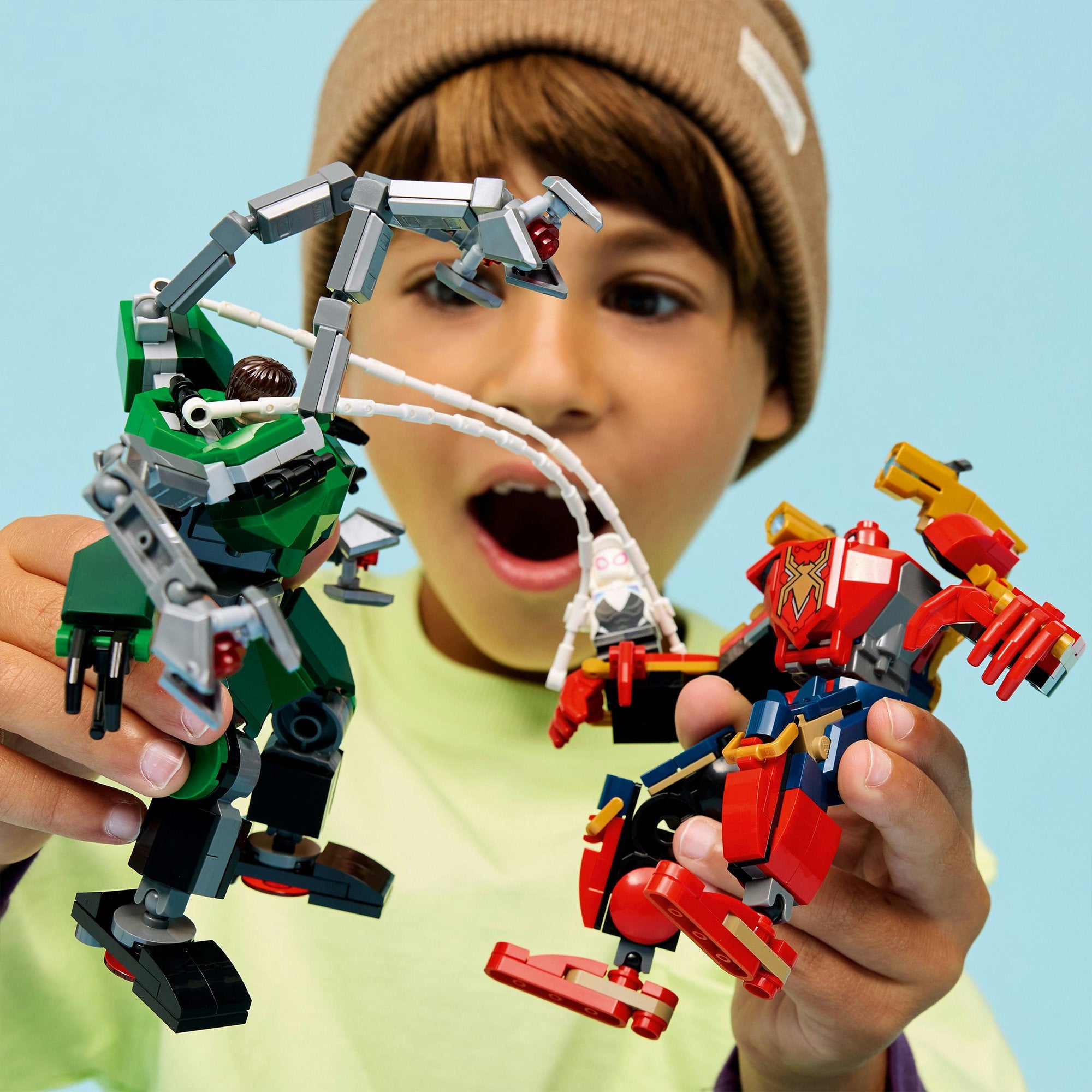 Lego marvel 76338 spider-man vs. doc ock