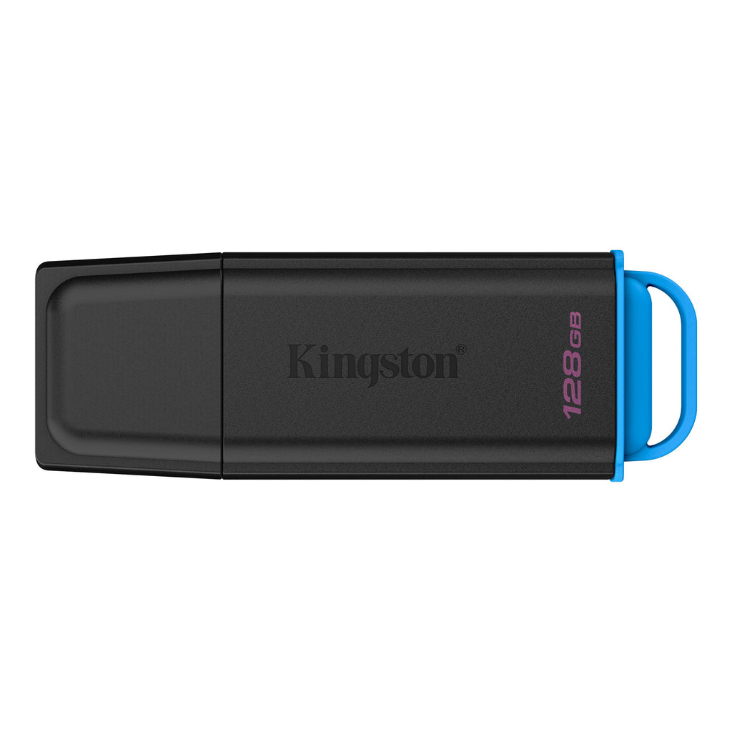 Kingston datatraveler exodia 128 gb usb-stick (zwart blauw, usb-a 3.2 gen 1 (5 gbit s))