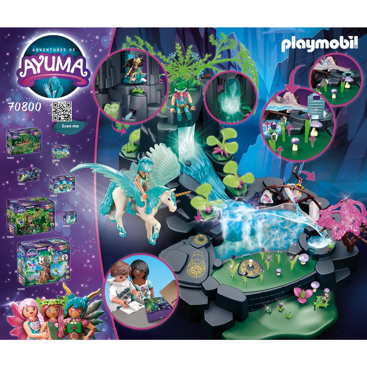 PLAYMOBIL Ayuma Magische Energie-Herausforderung