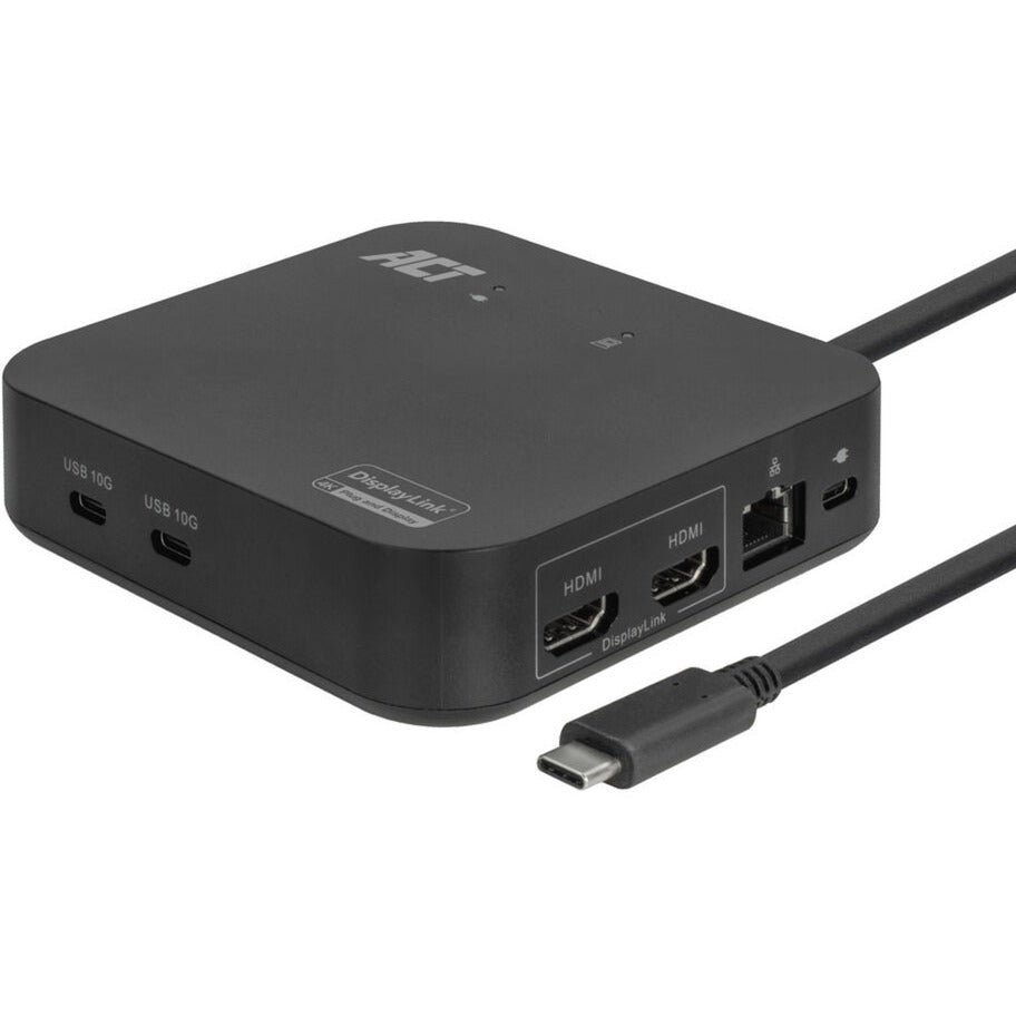 Act connectivity usb-c docking station ac7150 (zwart)