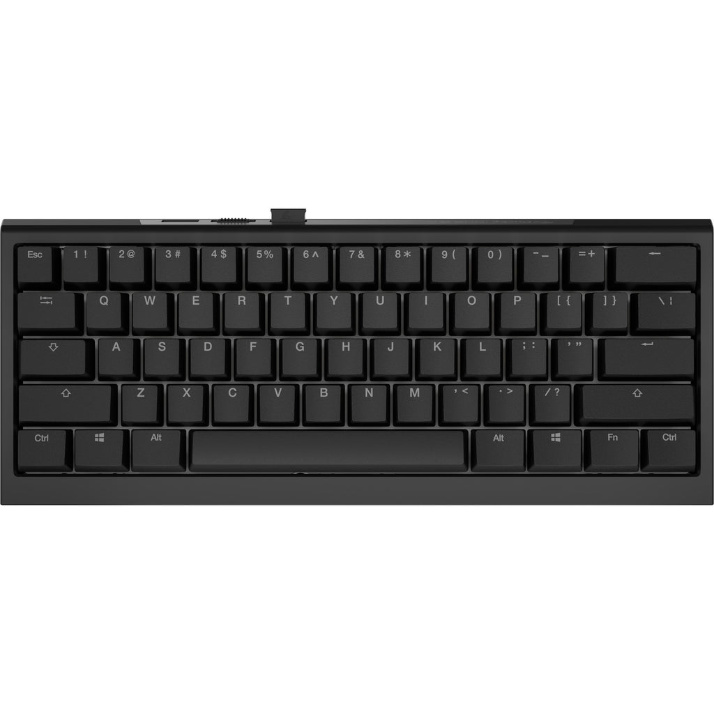 Ducky one x mini wireless rgb mechanisch toetsenbord (zwart, us lay-out (qwerty), inductive, 60%, hot-swappable, pbt, 2.4 ghz | bluetooth | usb-c)