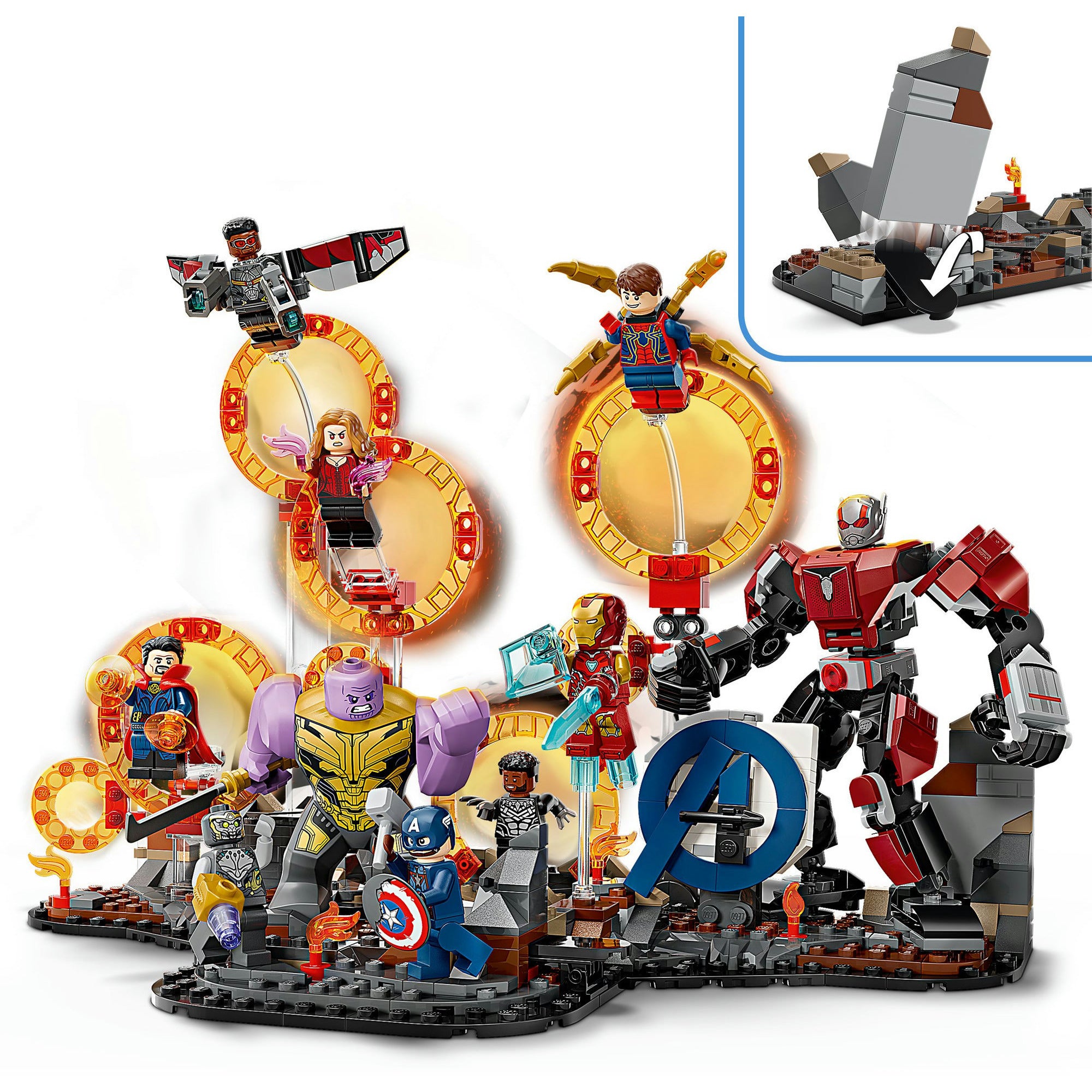 LEGO Marvel 76323 Avengers Endgame Finale Schlacht