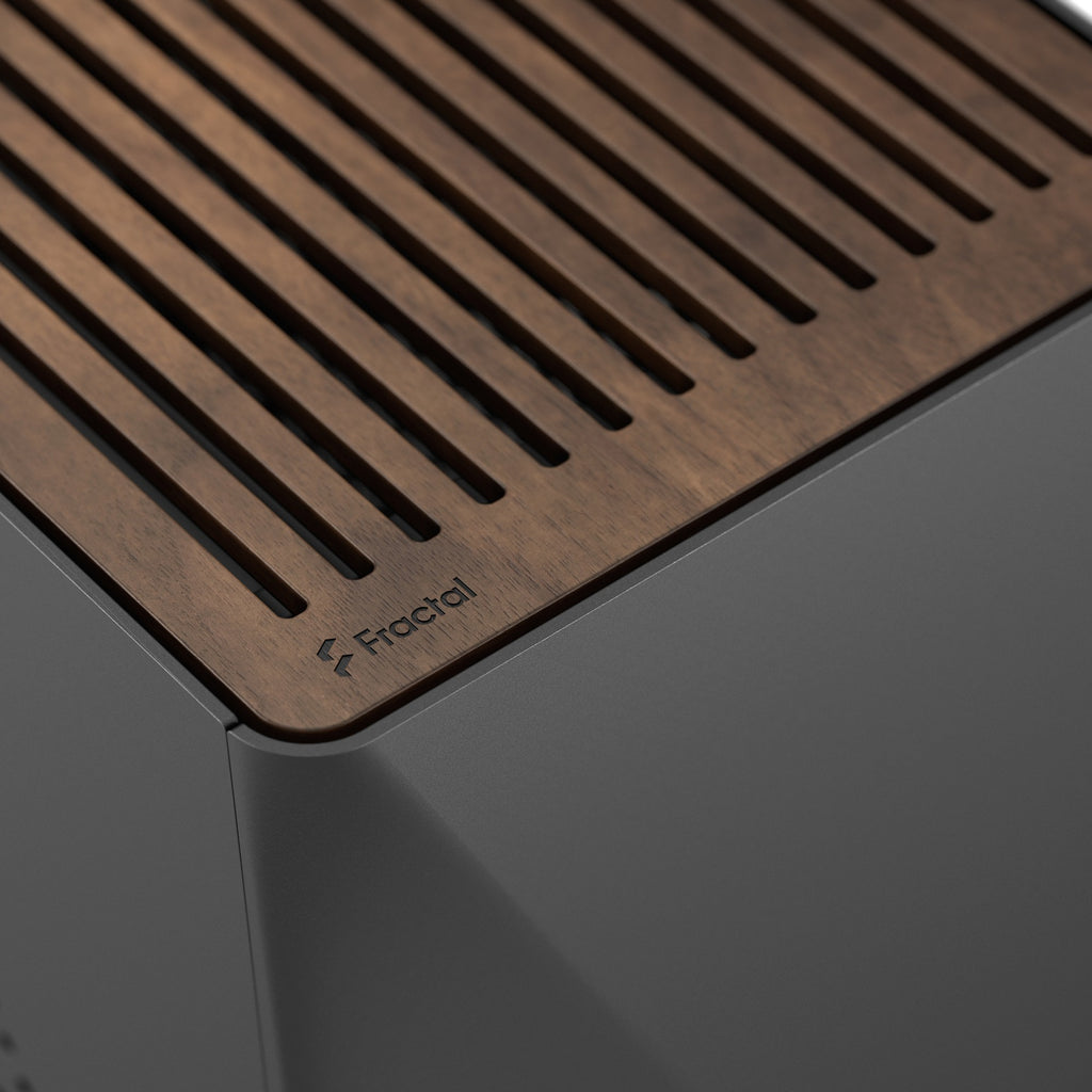 Fractal design era 2 charcoal mini tower behuizing (donkergrijs | 2x usb-a | 1x usb-c)