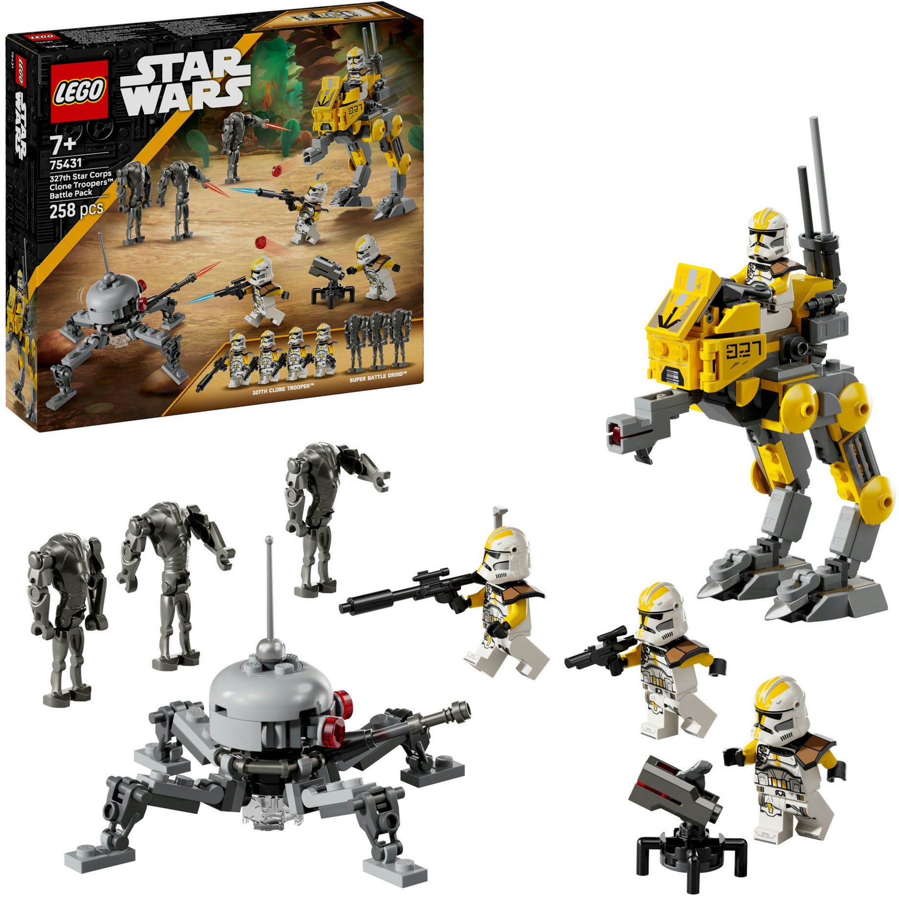 LEGO Star Wars 75431 327. Sternenkorps Klonkrieger-Kampfset
