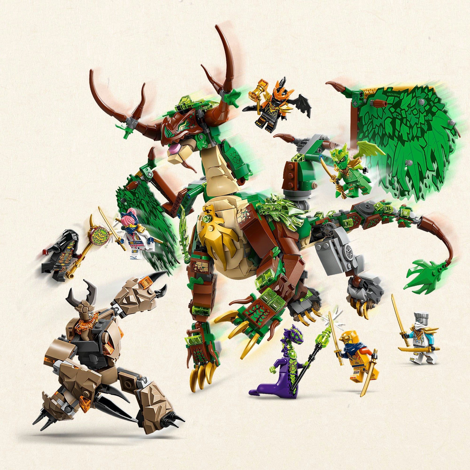 Lego ninjago 71859 de draak van het leven