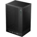 Deepcool ch170 digital mini tower behuizing (zwart | 2x usb-a | 1x usb-c)