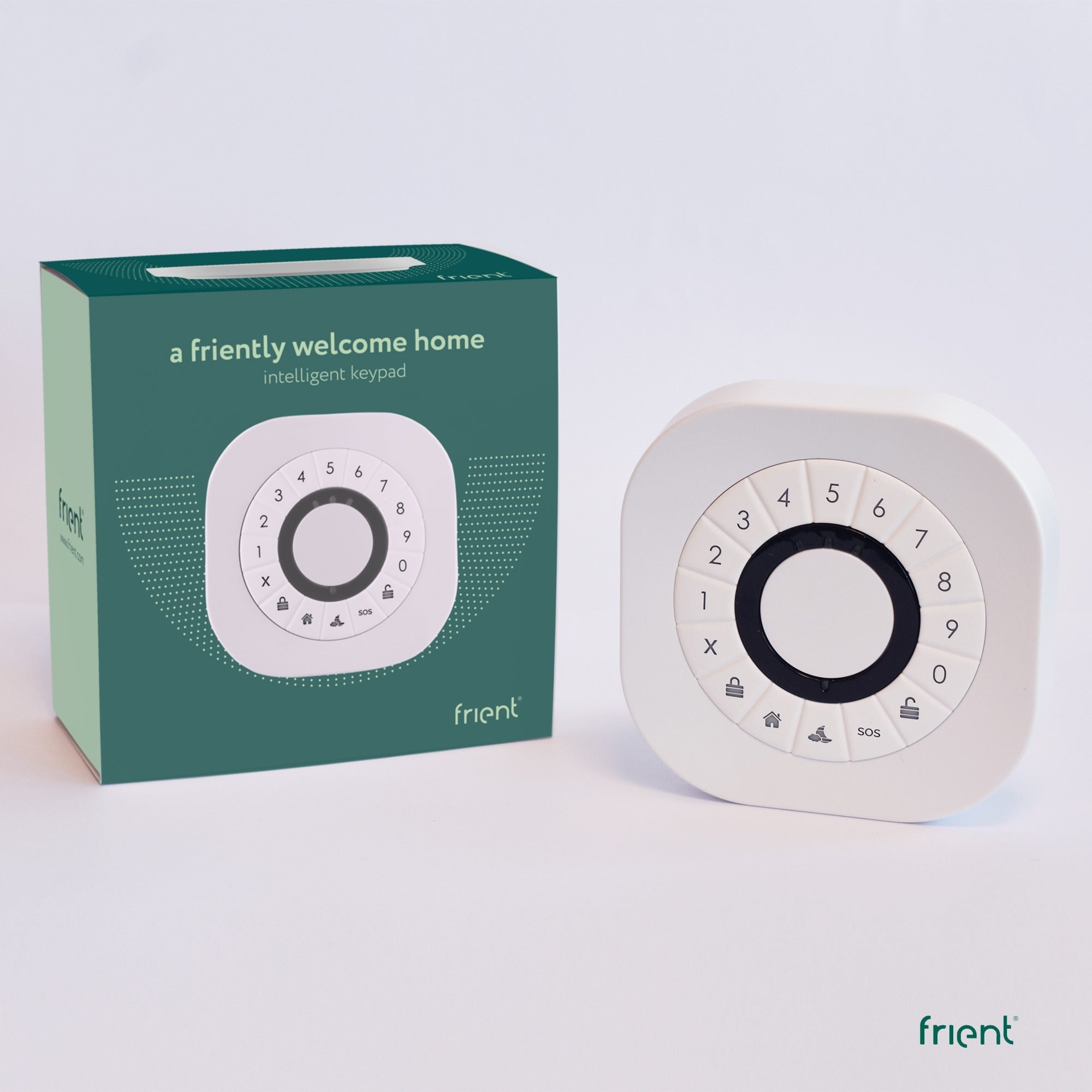 Frient intelligent keypad (wit, zigbee 3.0)