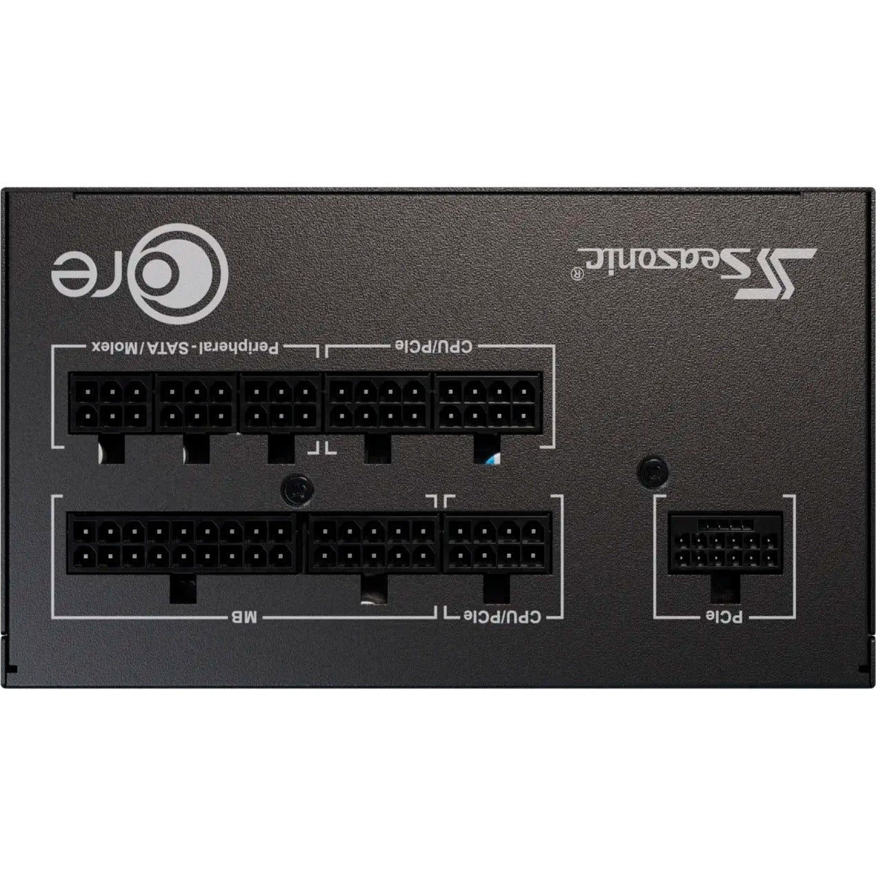 Seasonic core gx-850-v2 atx3.1 modulaire 850 watt voeding (zwart, 1x 12v-2x6, 2x pcie)