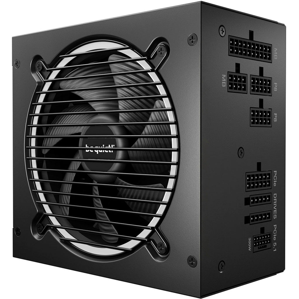 Be quiet! pure power 13 m modulaire 550 watt voeding (zwart, 1x 12v-2x6, 2x pcie)