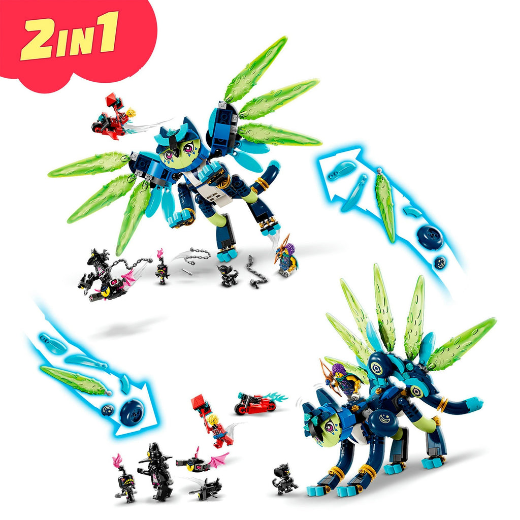 Lego Dreamzzz 71476 Zoey und Zian die Katze Eule