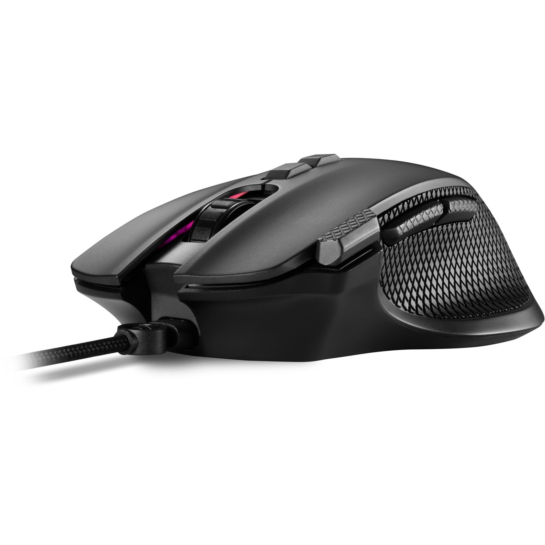 Sharkoon shark force iii gaming muis (zwart, 400 - 12.800 dpi, rgb leds)