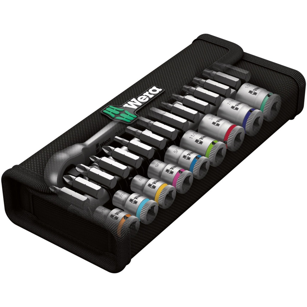 Wera 8100 SA 11 Zyklop Metall-Ratschensatz, 28 Teile