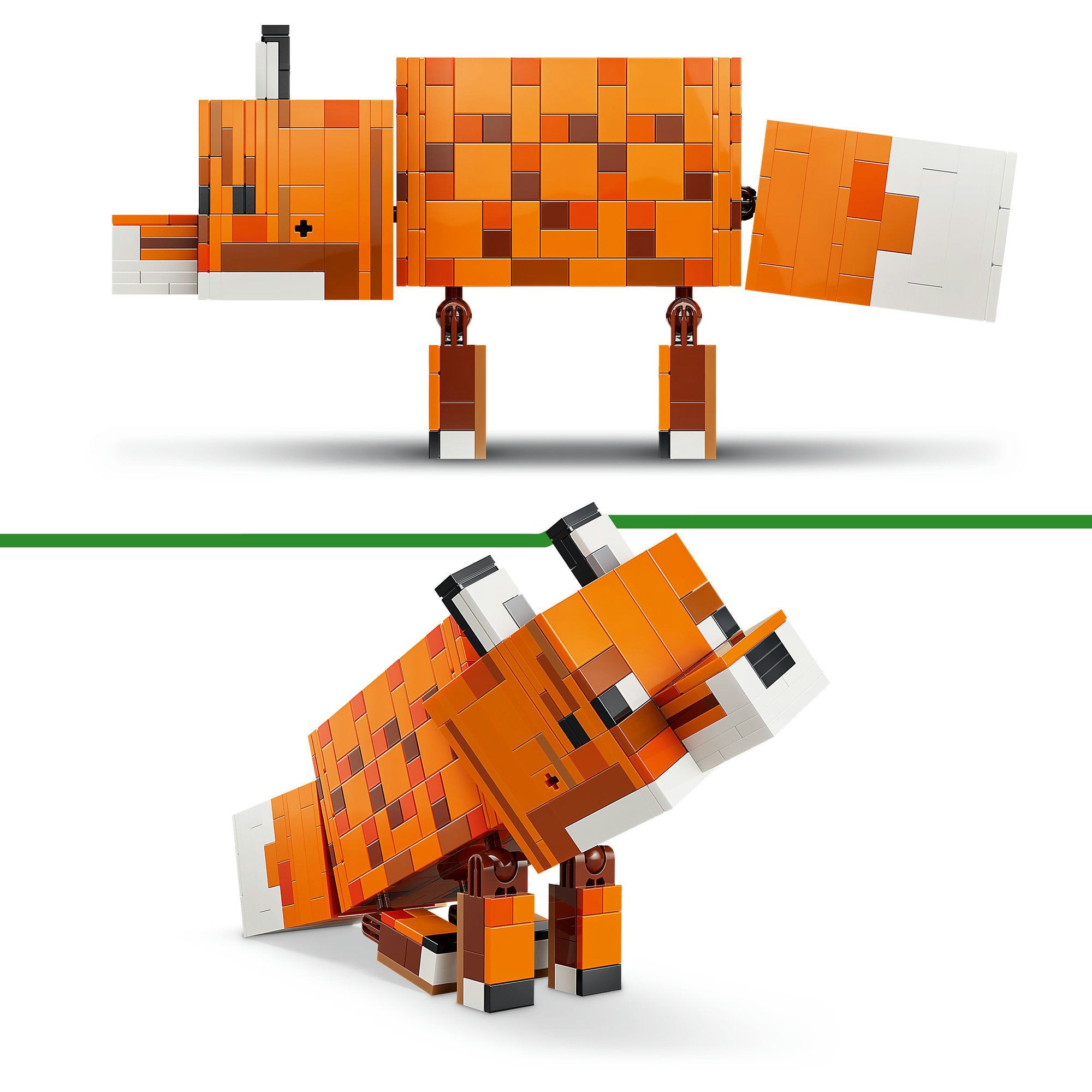 LEGO Minecraft Fuchs-Bauspielzeug