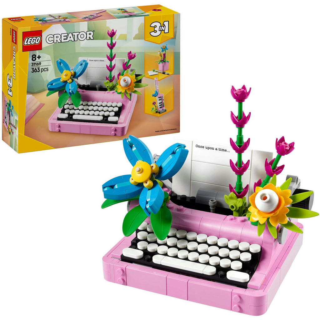 LEGO Creator 31169 Schreibmaschine mit Blumen