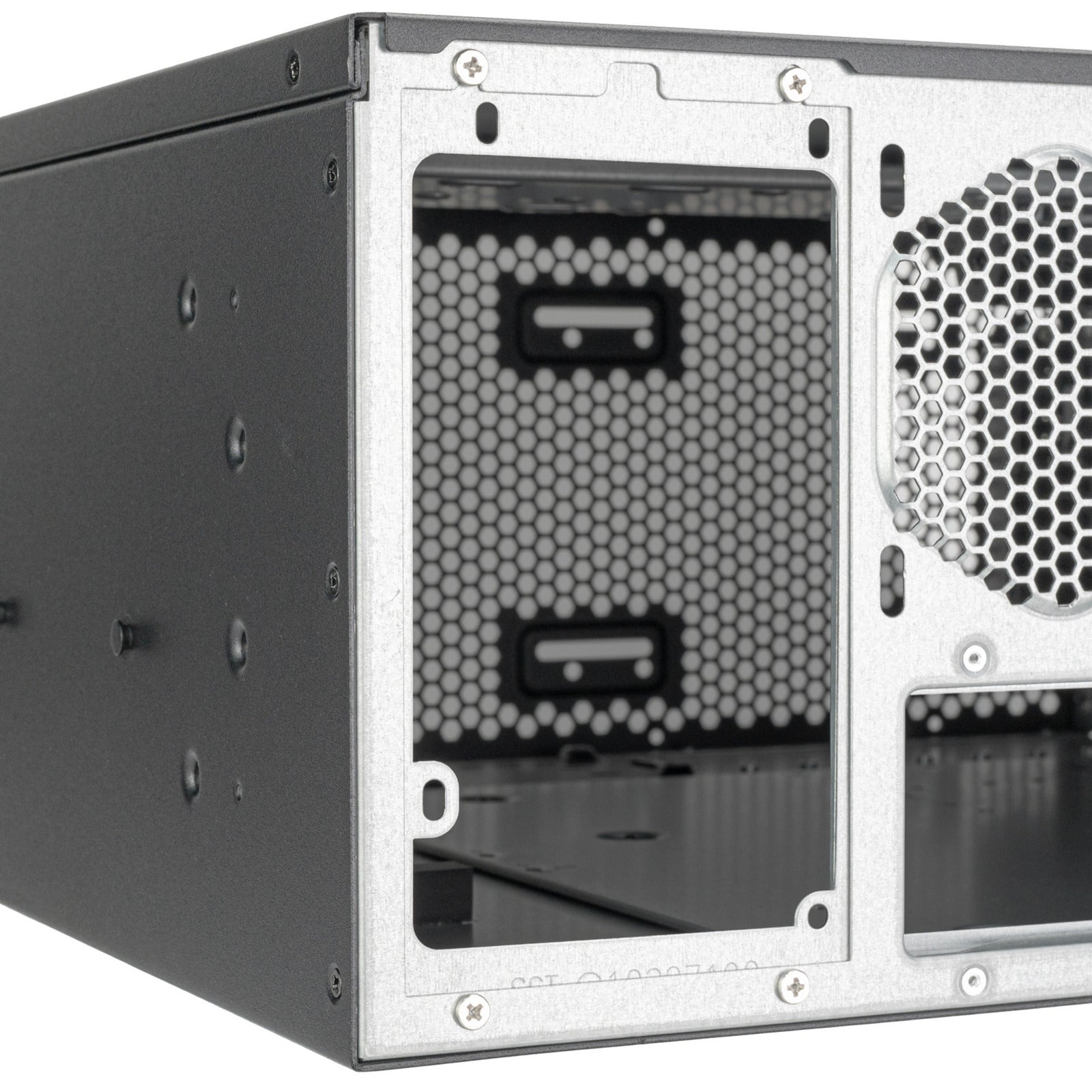 Silverstone rm4a rack behuizing (zwart | 4u | usb-c)