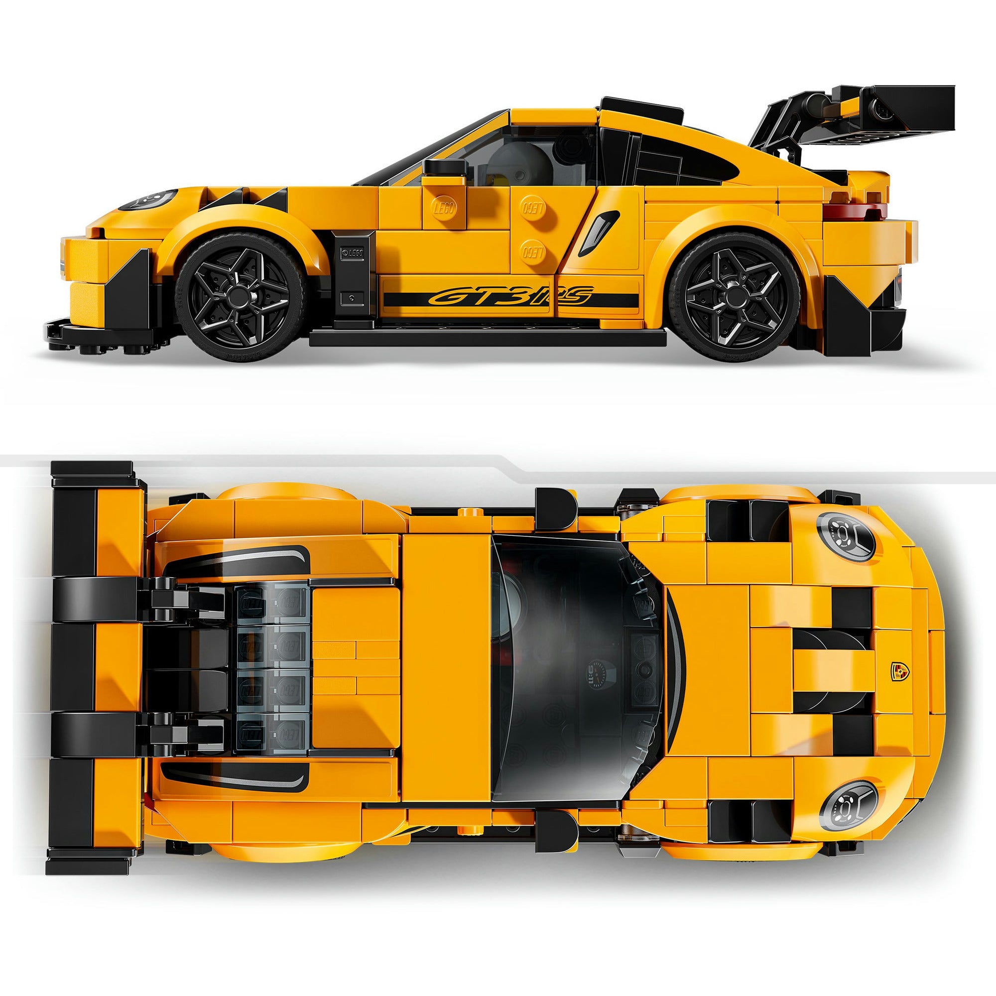 Lego speed champions - porsche 911 gt3 rs supercar constructiespeelgoed (77239)