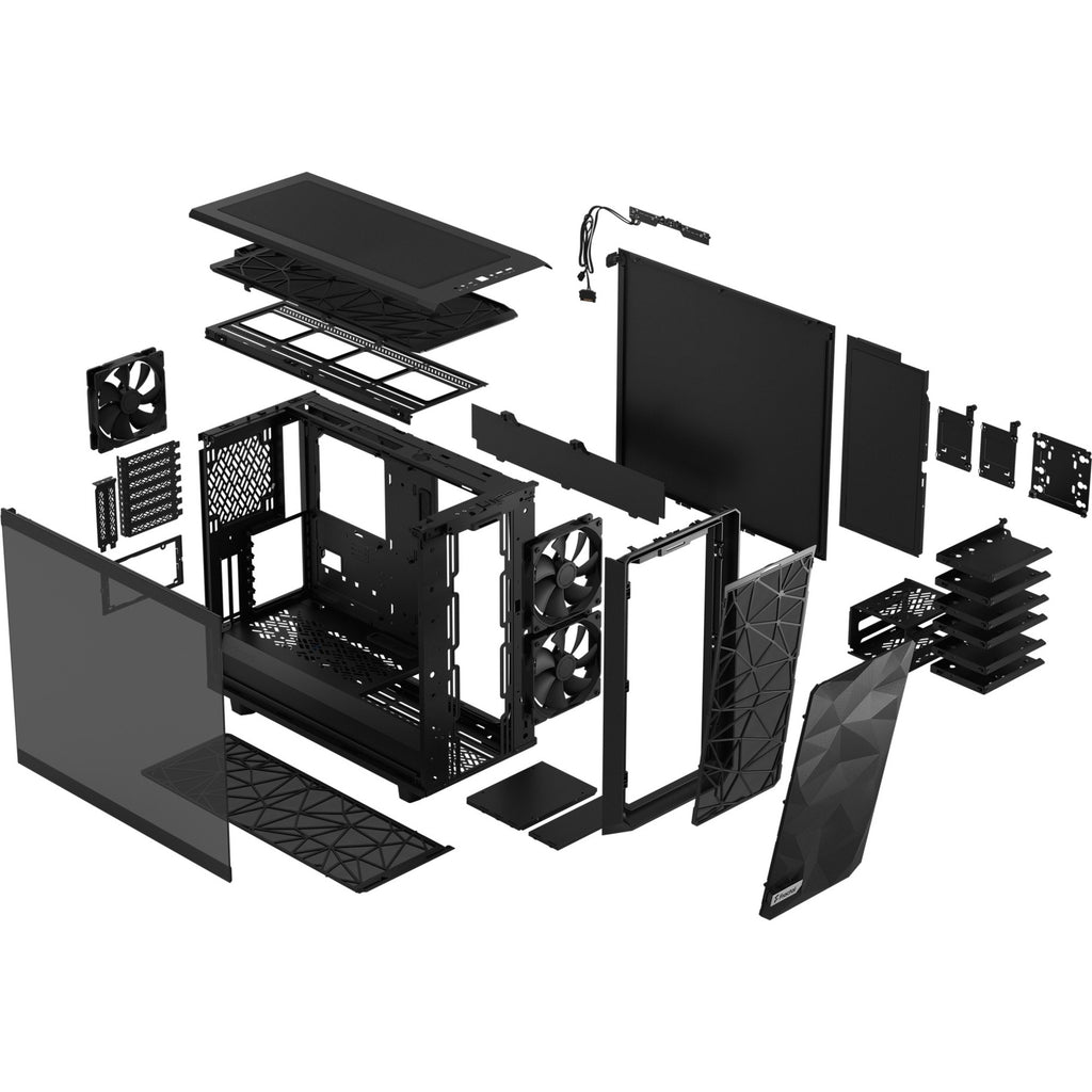 Fractal Design Meshify 2 leicht gehärtetes Glas