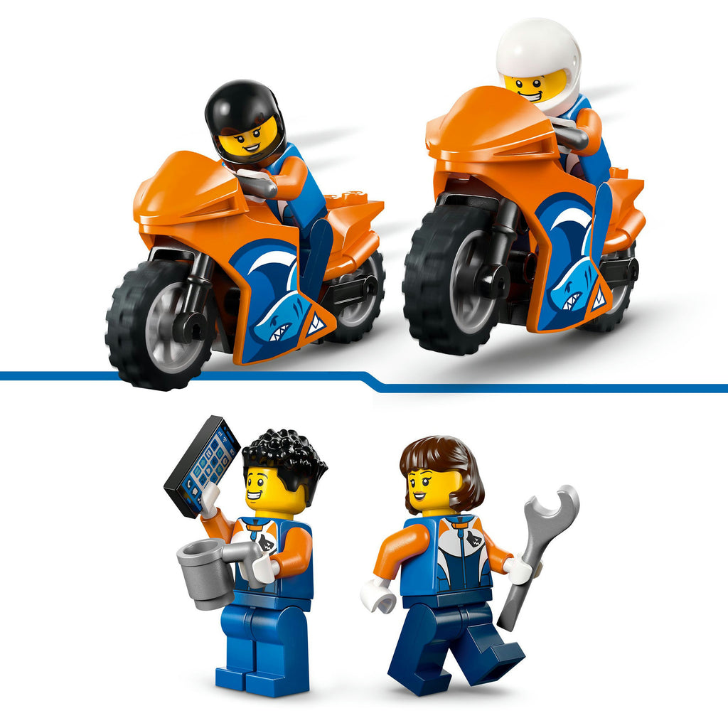 LEGO City Motorradtransporter Bauspielzeug