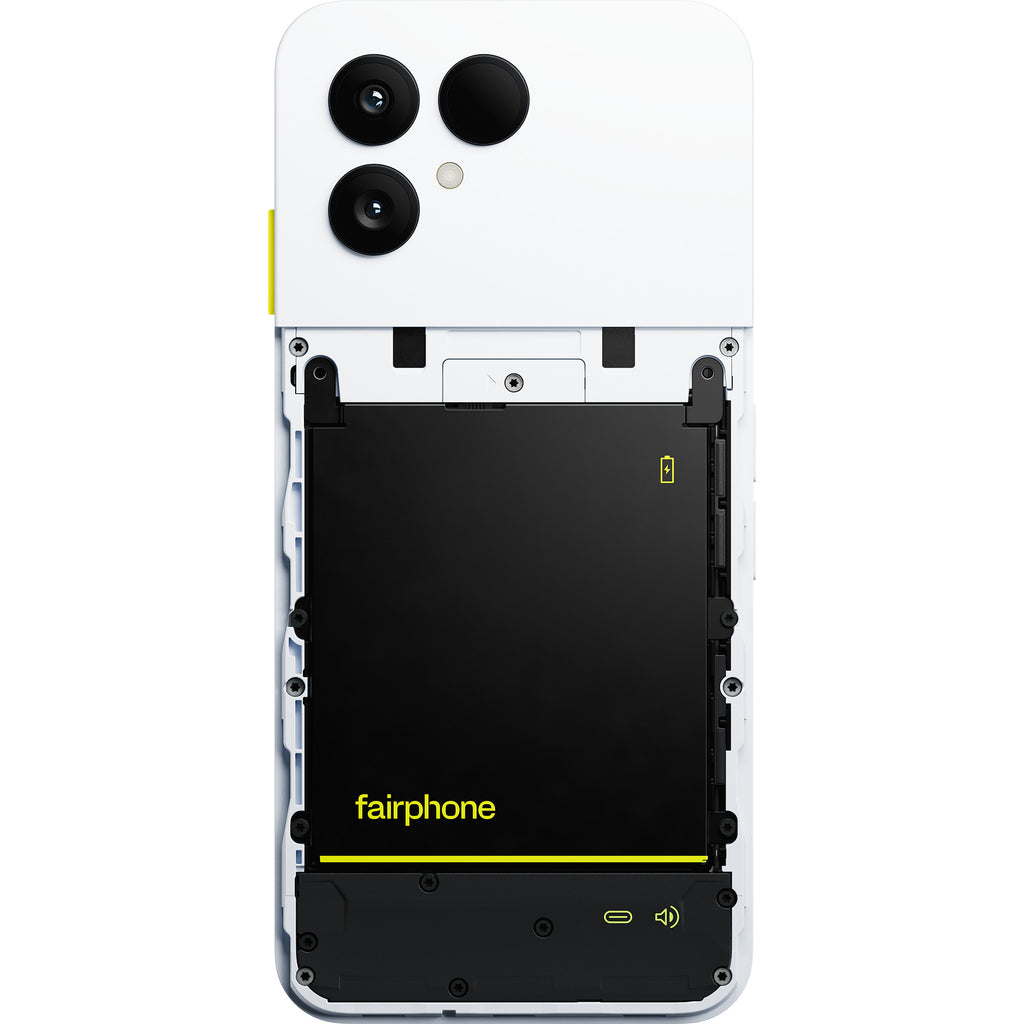 Fairphone (gen. 6) smartphone (wit, 256 gb, android)