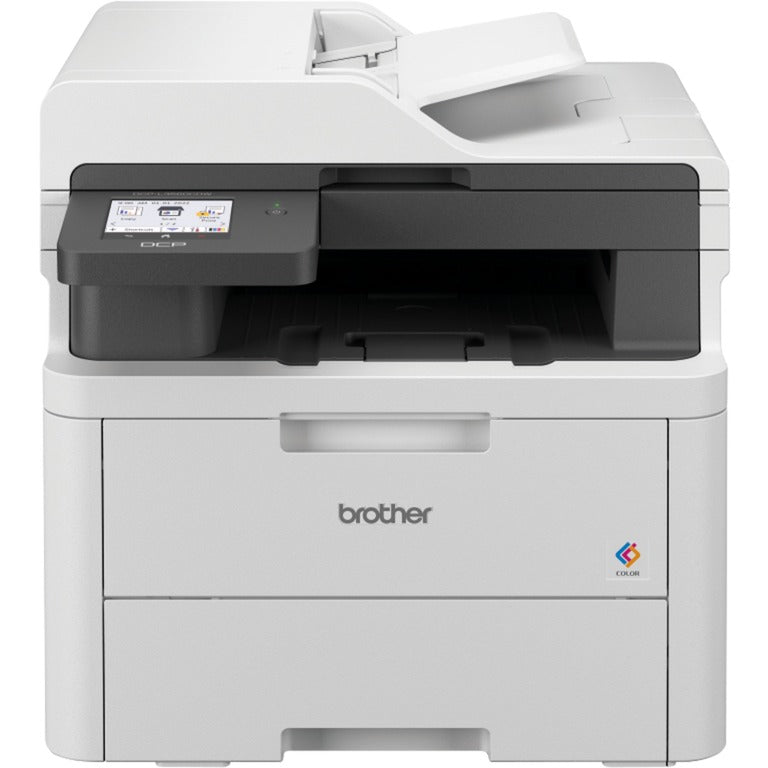 Brother dcp-l3560cdw all-in-one ledprinter (grijs, usb, lan, wlan, scannen, kopiëren)