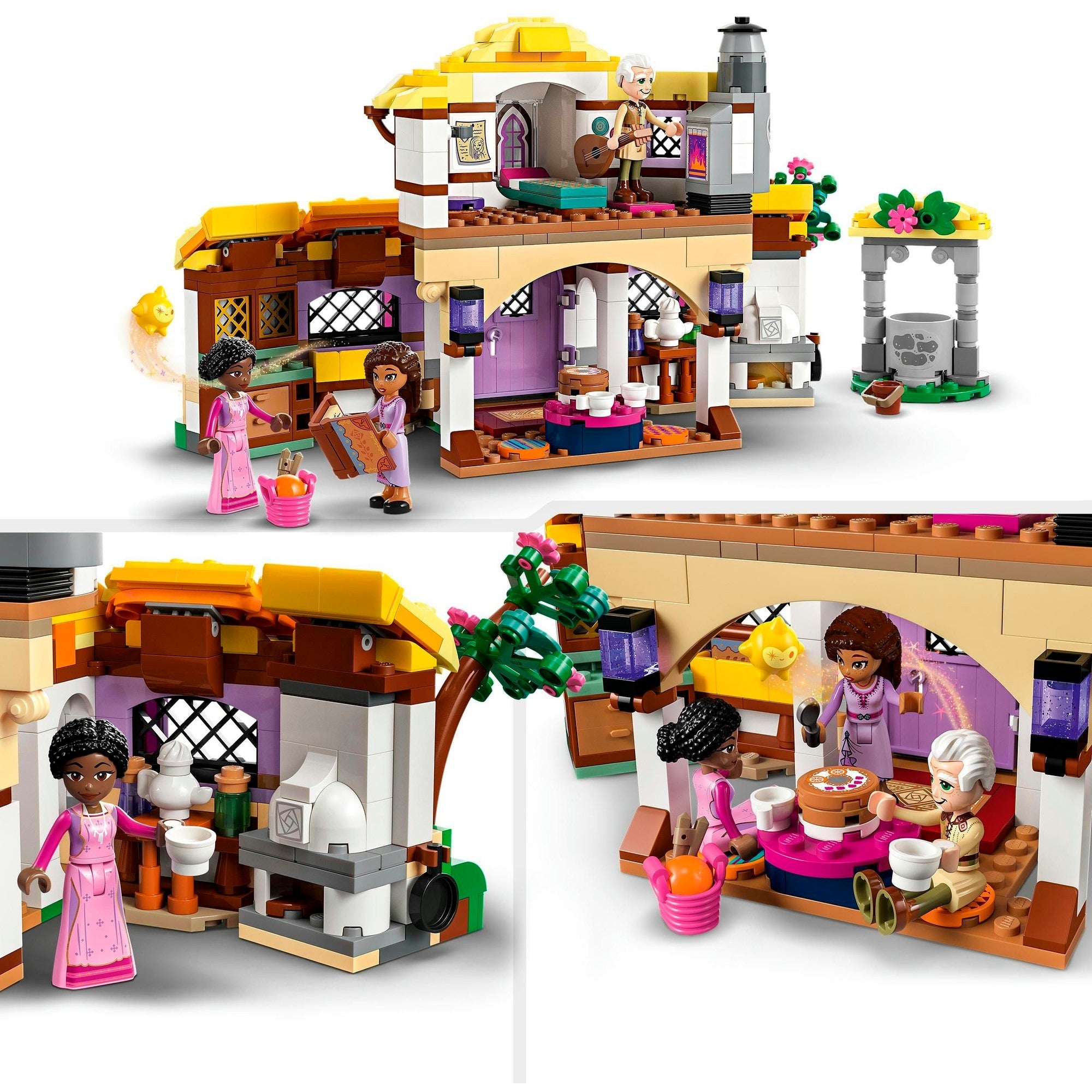 Lego disney - asha's huisje constructiespeelgoed (43231)