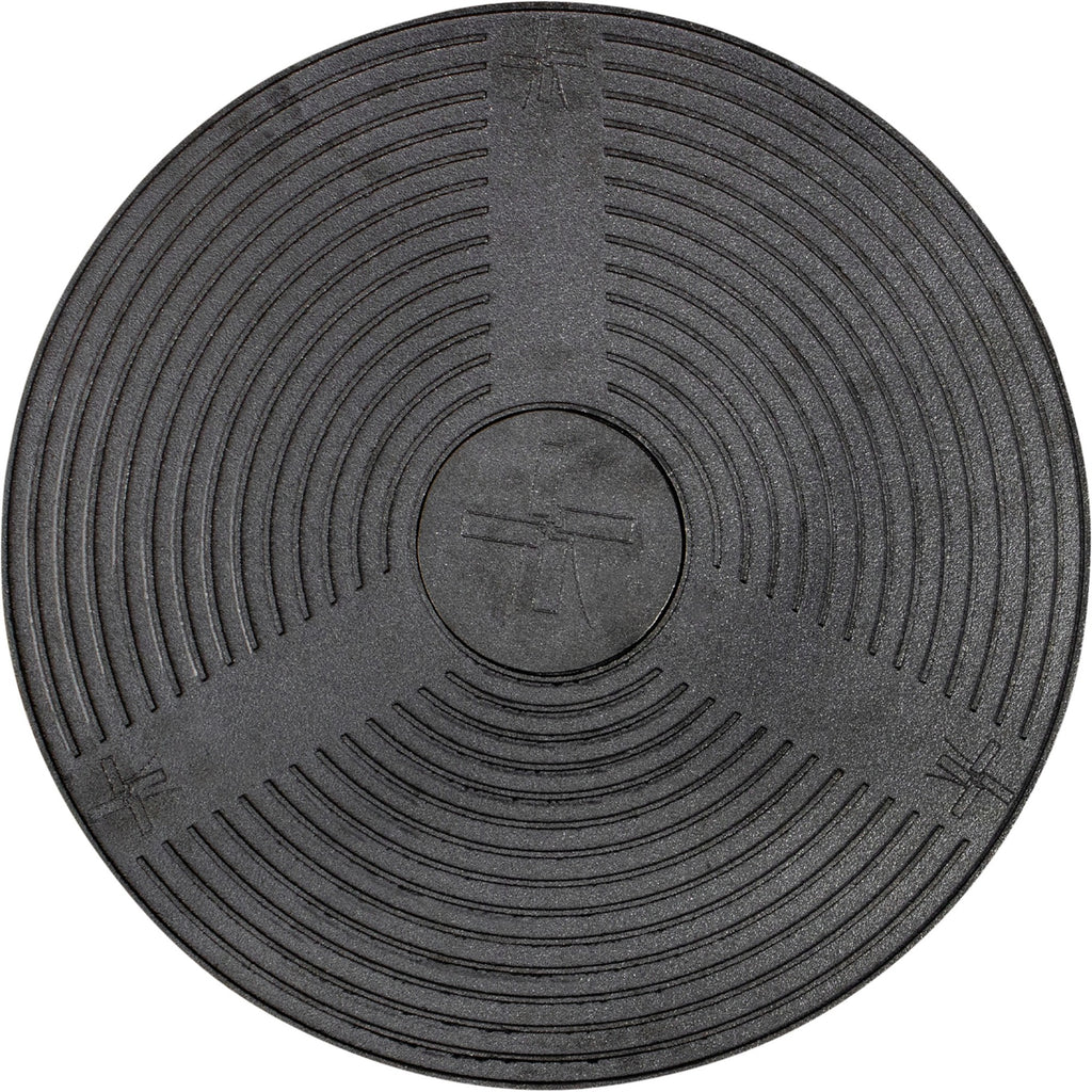 The windmill plancha grillplaat (zwart, 75 cm)