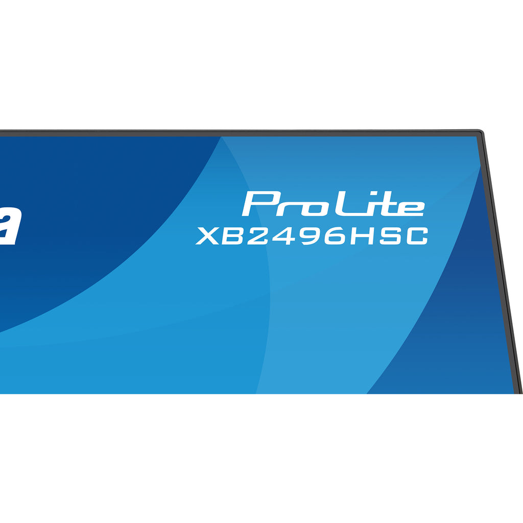 Iiyama prolite xb2496hsc-b1 24 monitor (zwart (mat), 144 hz, hdmi, usb-c, audio)