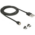 DeLOCK Magnetisches USB-Daten- und Ladekabelset für Micro-USB