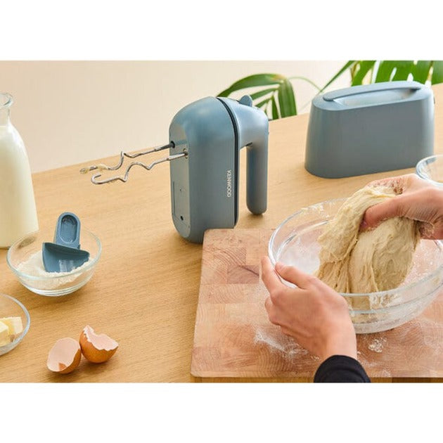Kenwood handmixer quickmix go storm blue (blauwgrijs, 350 watt)