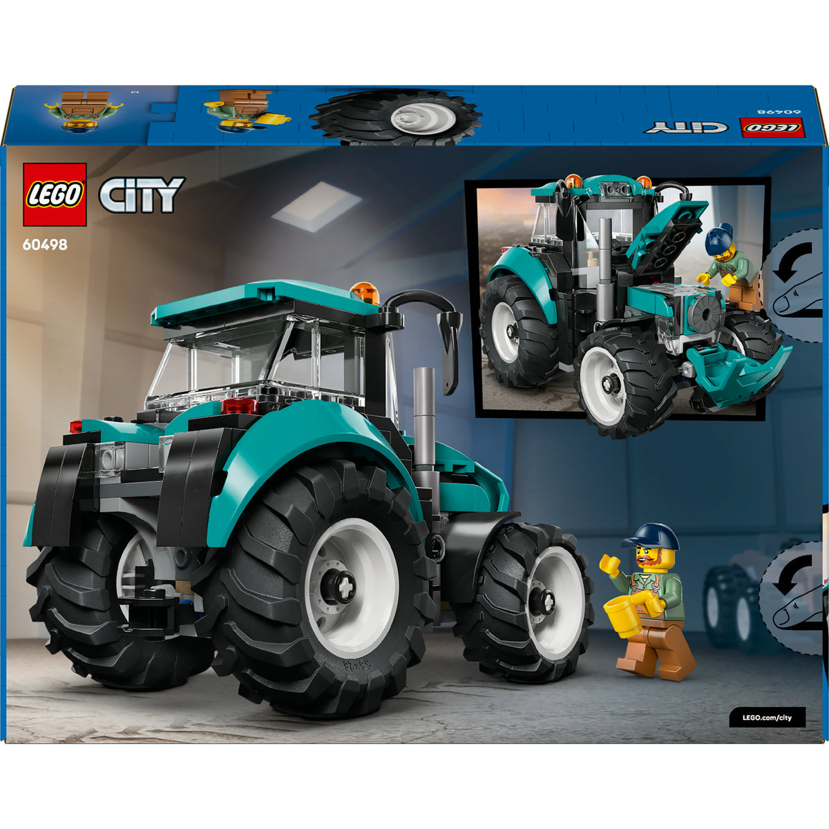Lego city great vehicles - tractor 60498