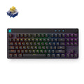 Mchose mix 87 hall effect magnetic switch gaming keyboard (zwart, us lay-out (qwerty), 80% (tkl), rgb, hot swap, usb-c, hall effect sensor)