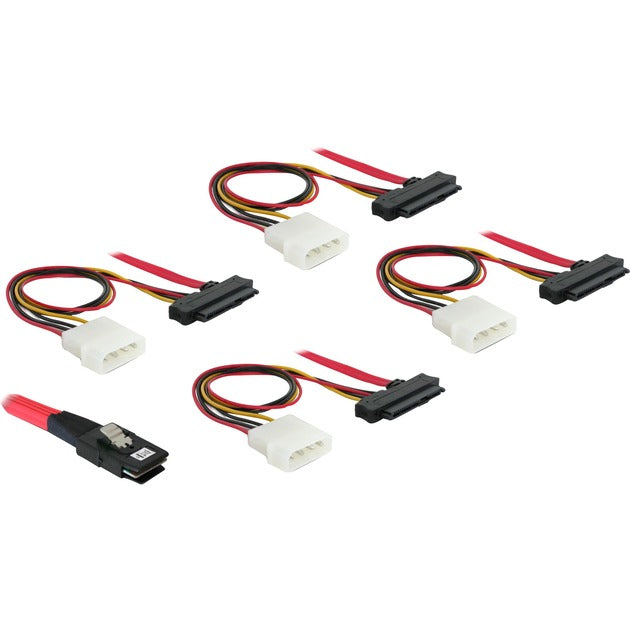 DeLOCK Mini SAS 36-Pin > 4x SAS 29-Pin