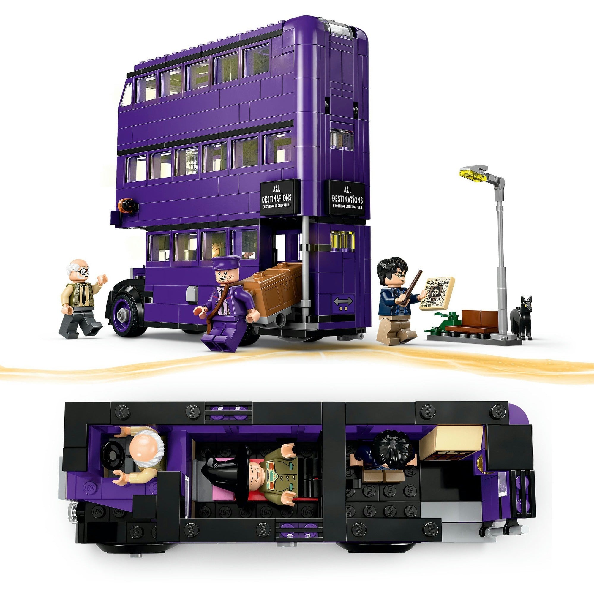Lego harry potter - collectebus avontuur constructiespeelgoed (76446)